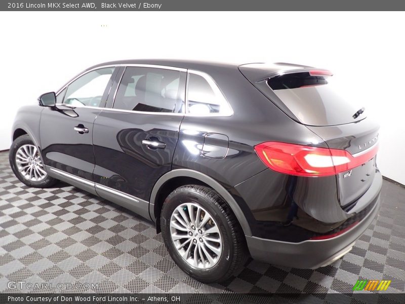 Black Velvet / Ebony 2016 Lincoln MKX Select AWD