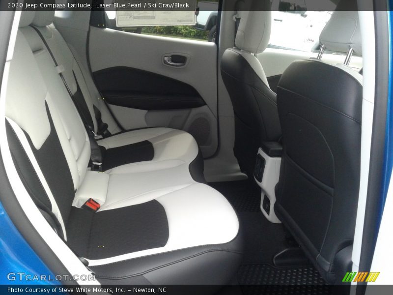 Laser Blue Pearl / Ski Gray/Black 2020 Jeep Compass Latitude