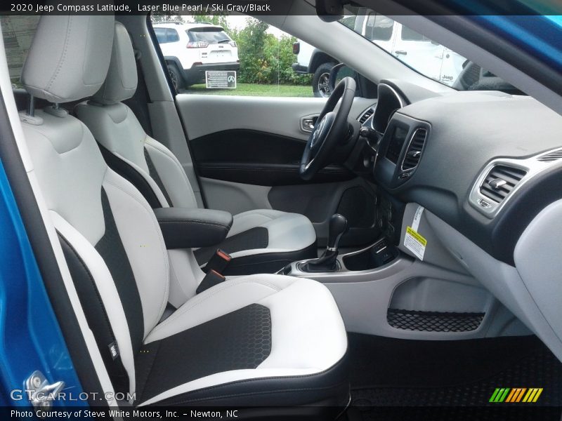 Front Seat of 2020 Compass Latitude
