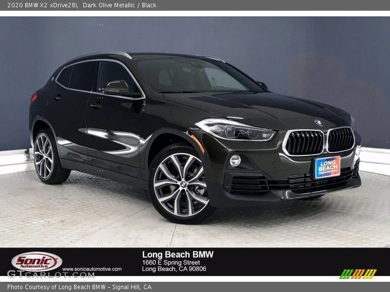 Dark Olive Metallic / Black 2020 BMW X2 xDrive28i