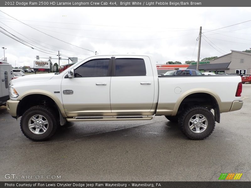  2012 Ram 2500 HD Laramie Longhorn Crew Cab 4x4 Bright White