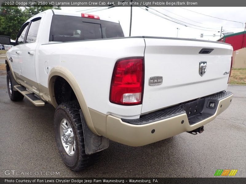 2012 Ram 2500 HD Laramie Longhorn Crew Cab 4x4 Bright White