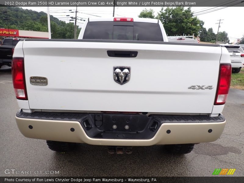  2012 Ram 2500 HD Laramie Longhorn Crew Cab 4x4 Bright White