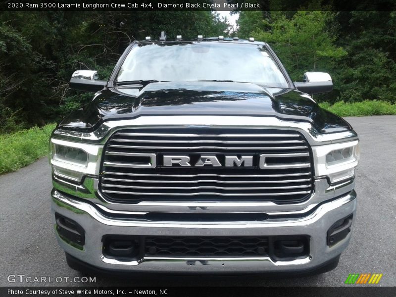 Diamond Black Crystal Pearl / Black 2020 Ram 3500 Laramie Longhorn Crew Cab 4x4