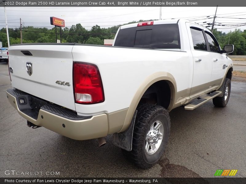  2012 Ram 2500 HD Laramie Longhorn Crew Cab 4x4 Bright White