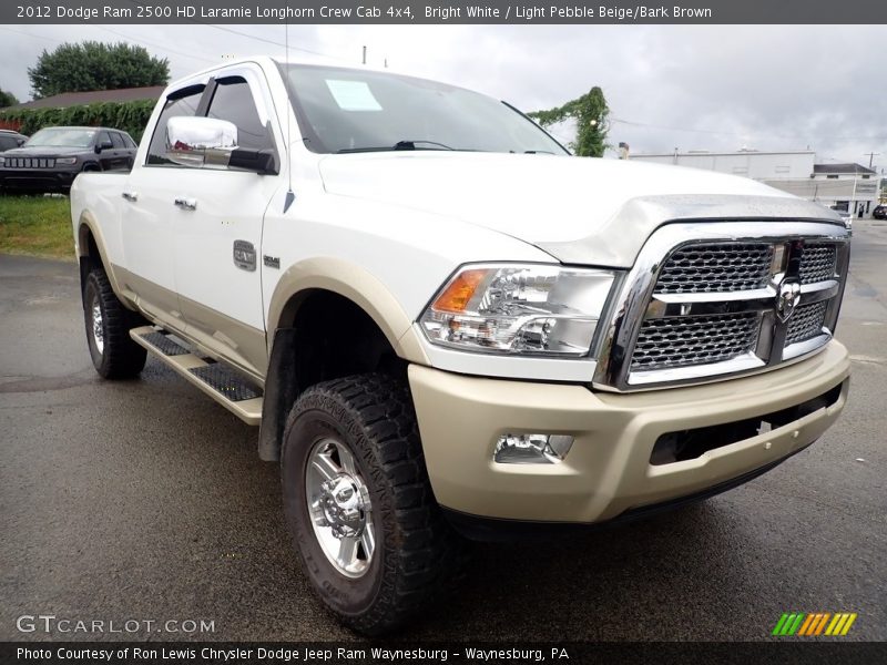  2012 Ram 2500 HD Laramie Longhorn Crew Cab 4x4 Bright White