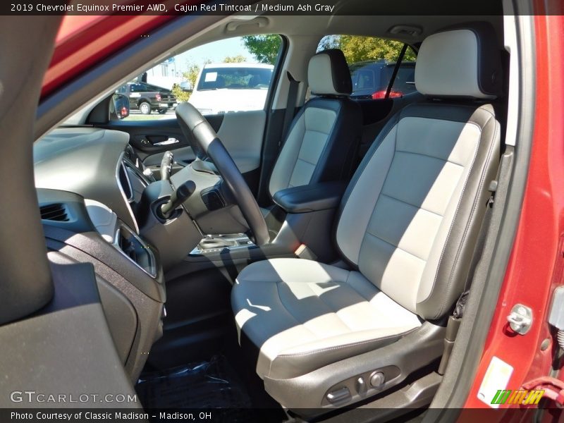 Cajun Red Tintcoat / Medium Ash Gray 2019 Chevrolet Equinox Premier AWD