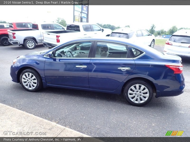  2016 Sentra S Deep Blue Pearl