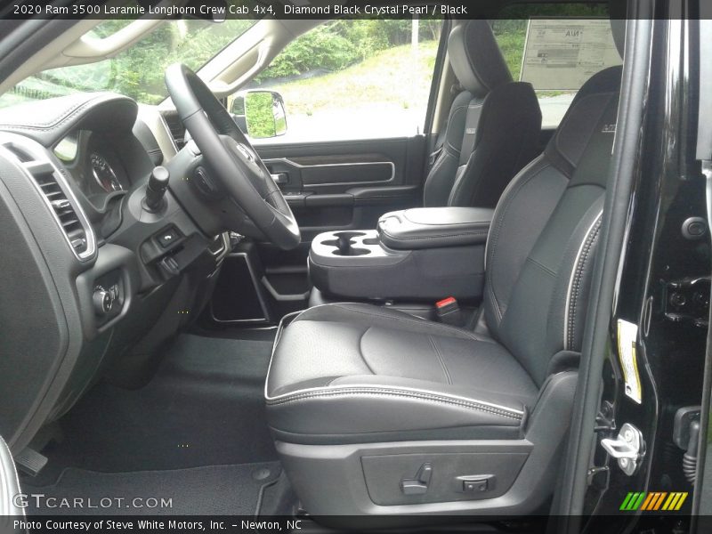 Front Seat of 2020 3500 Laramie Longhorn Crew Cab 4x4