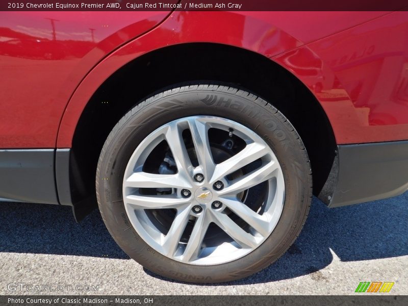 Cajun Red Tintcoat / Medium Ash Gray 2019 Chevrolet Equinox Premier AWD