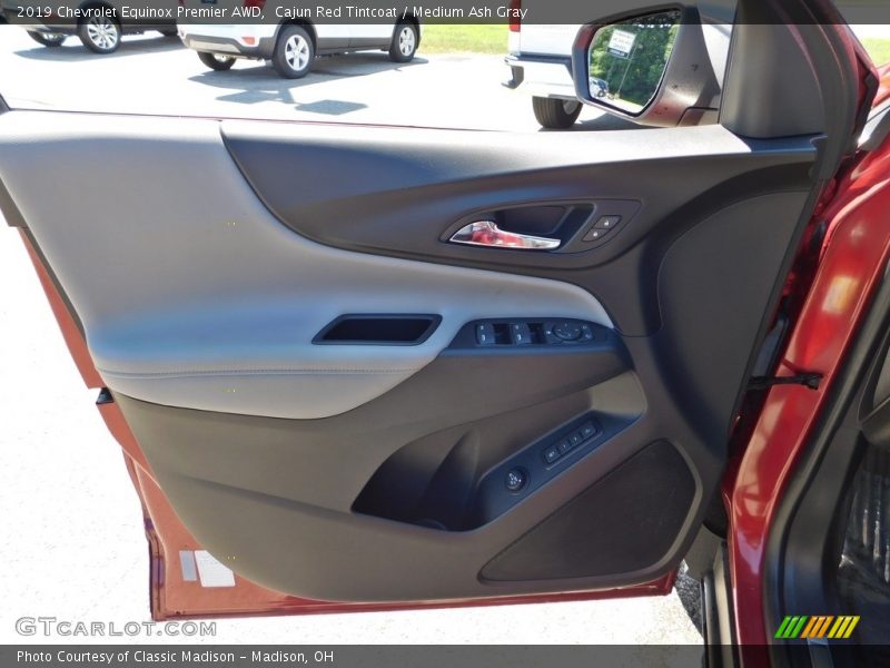 Cajun Red Tintcoat / Medium Ash Gray 2019 Chevrolet Equinox Premier AWD