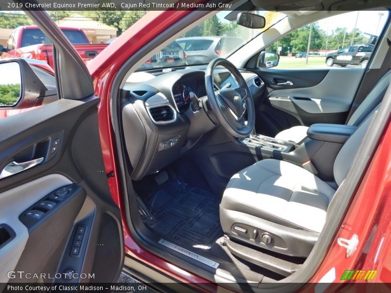 Cajun Red Tintcoat / Medium Ash Gray 2019 Chevrolet Equinox Premier AWD