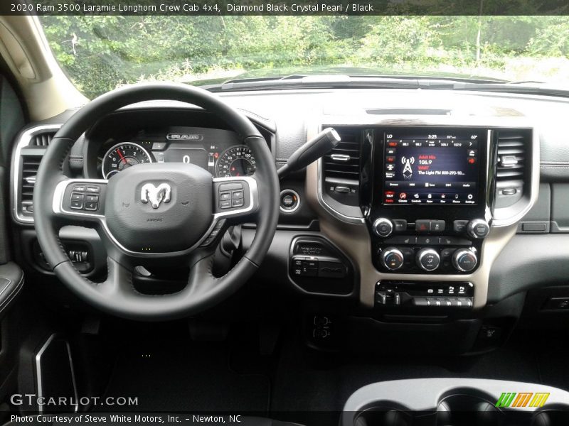 Dashboard of 2020 3500 Laramie Longhorn Crew Cab 4x4