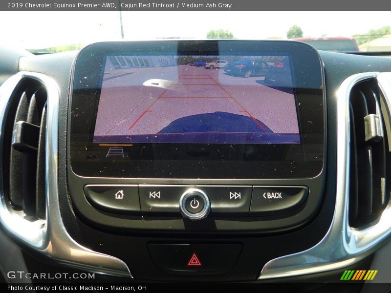 Cajun Red Tintcoat / Medium Ash Gray 2019 Chevrolet Equinox Premier AWD