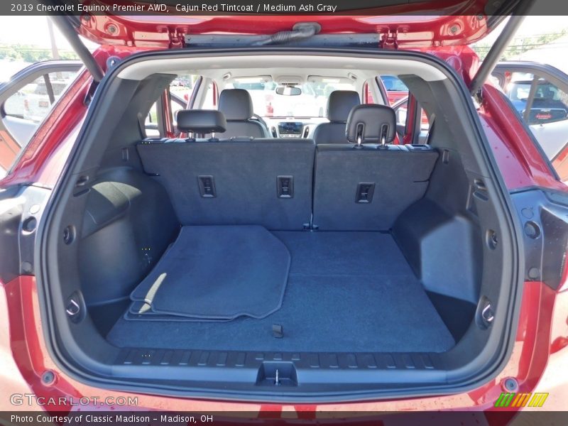 Cajun Red Tintcoat / Medium Ash Gray 2019 Chevrolet Equinox Premier AWD