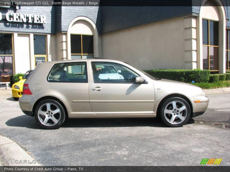 Storm Beige Metallic / Beige 2001 Volkswagen GTI GLS