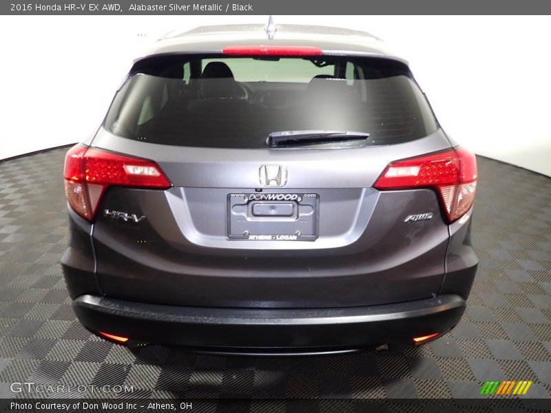 Alabaster Silver Metallic / Black 2016 Honda HR-V EX AWD