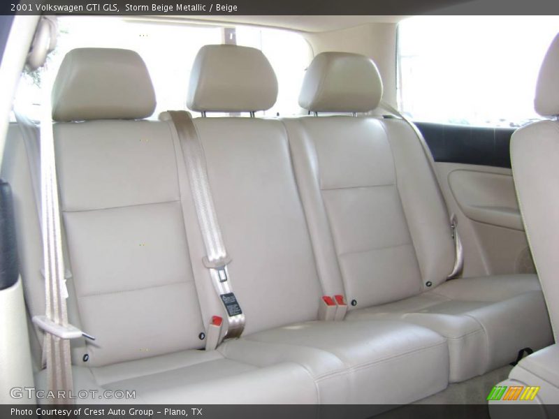 Storm Beige Metallic / Beige 2001 Volkswagen GTI GLS