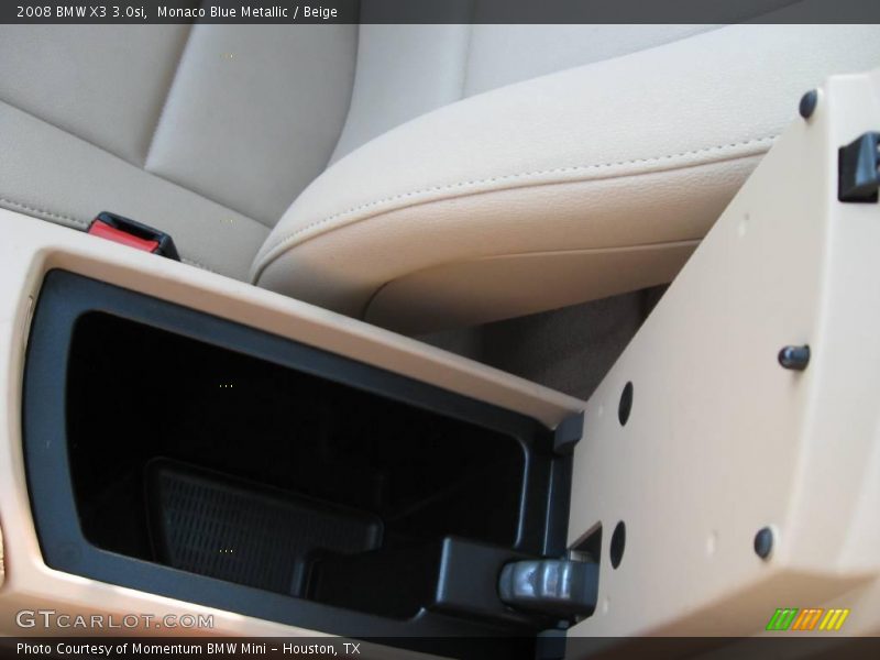 Monaco Blue Metallic / Beige 2008 BMW X3 3.0si