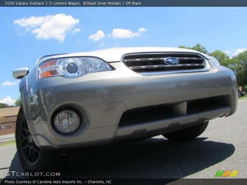 Brilliant Silver Metallic / Off Black 2006 Subaru Outback 2.5i Limited Wagon