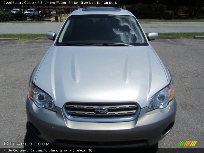 Brilliant Silver Metallic / Off Black 2006 Subaru Outback 2.5i Limited Wagon