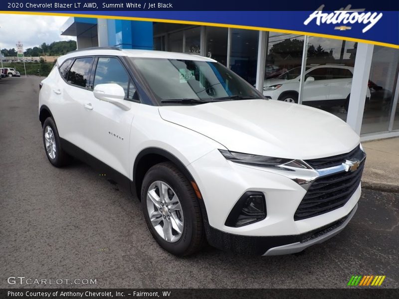 Summit White / Jet Black 2020 Chevrolet Blazer LT AWD