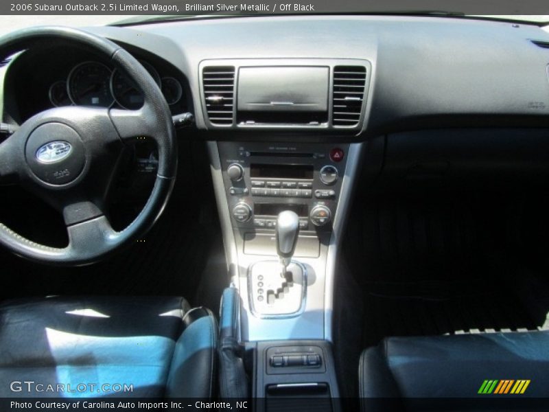 Brilliant Silver Metallic / Off Black 2006 Subaru Outback 2.5i Limited Wagon