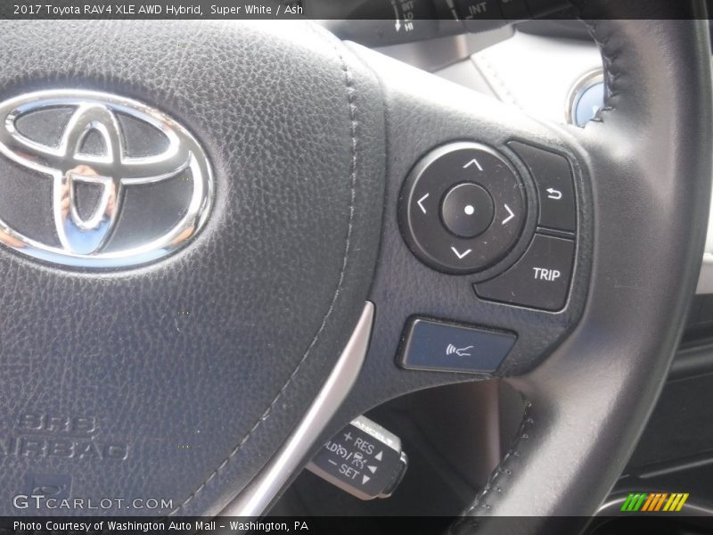 Super White / Ash 2017 Toyota RAV4 XLE AWD Hybrid