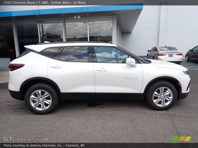 Summit White / Jet Black 2020 Chevrolet Blazer LT AWD