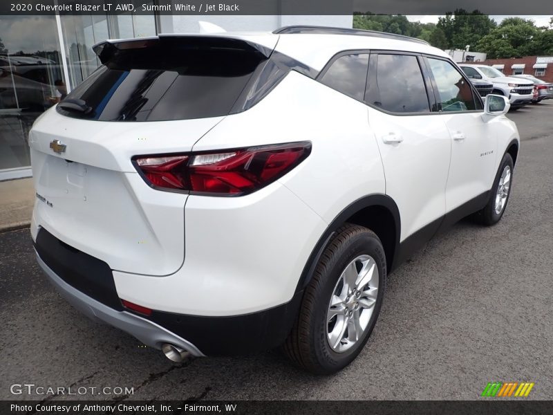 Summit White / Jet Black 2020 Chevrolet Blazer LT AWD