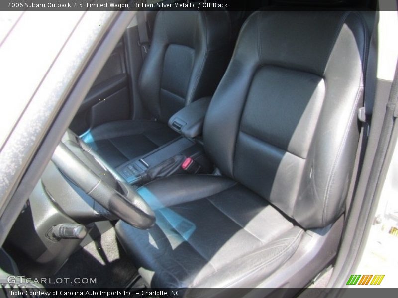 Brilliant Silver Metallic / Off Black 2006 Subaru Outback 2.5i Limited Wagon