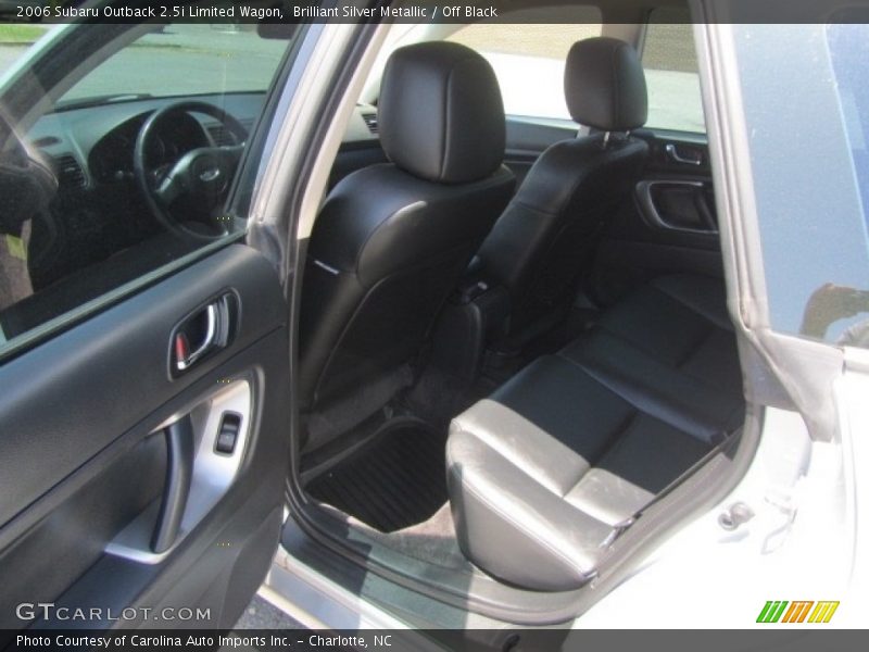 Brilliant Silver Metallic / Off Black 2006 Subaru Outback 2.5i Limited Wagon