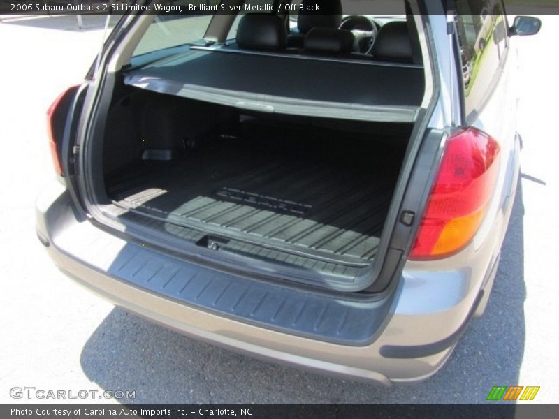 Brilliant Silver Metallic / Off Black 2006 Subaru Outback 2.5i Limited Wagon