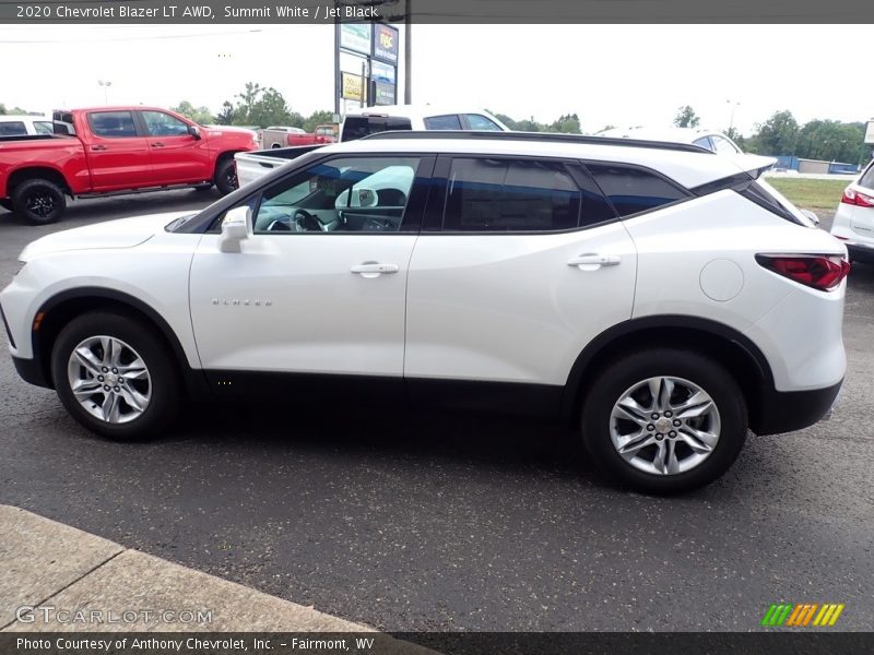Summit White / Jet Black 2020 Chevrolet Blazer LT AWD