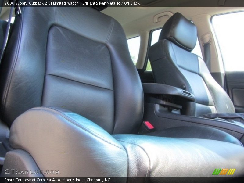 Brilliant Silver Metallic / Off Black 2006 Subaru Outback 2.5i Limited Wagon
