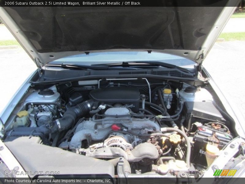 Brilliant Silver Metallic / Off Black 2006 Subaru Outback 2.5i Limited Wagon