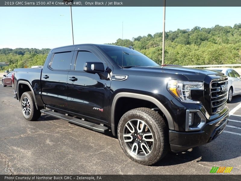 Onyx Black / Jet Black 2019 GMC Sierra 1500 AT4 Crew Cab 4WD
