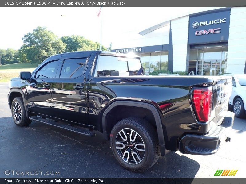 Onyx Black / Jet Black 2019 GMC Sierra 1500 AT4 Crew Cab 4WD