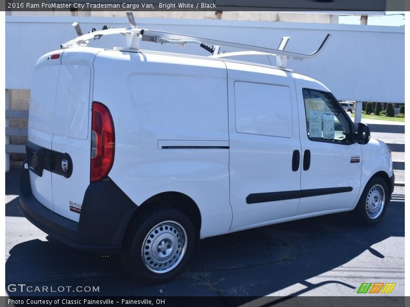 Bright White / Black 2016 Ram ProMaster City Tradesman Cargo Van