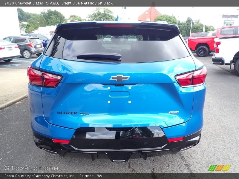 Bright Blue Metallic / Jet Black 2020 Chevrolet Blazer RS AWD