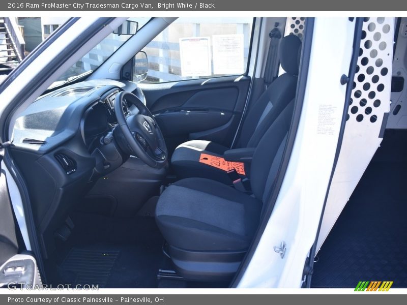 Bright White / Black 2016 Ram ProMaster City Tradesman Cargo Van