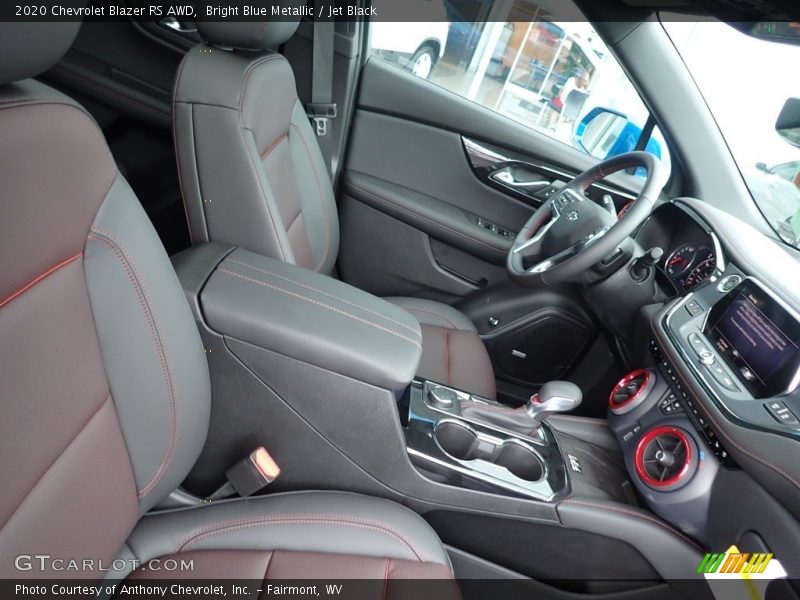 Bright Blue Metallic / Jet Black 2020 Chevrolet Blazer RS AWD