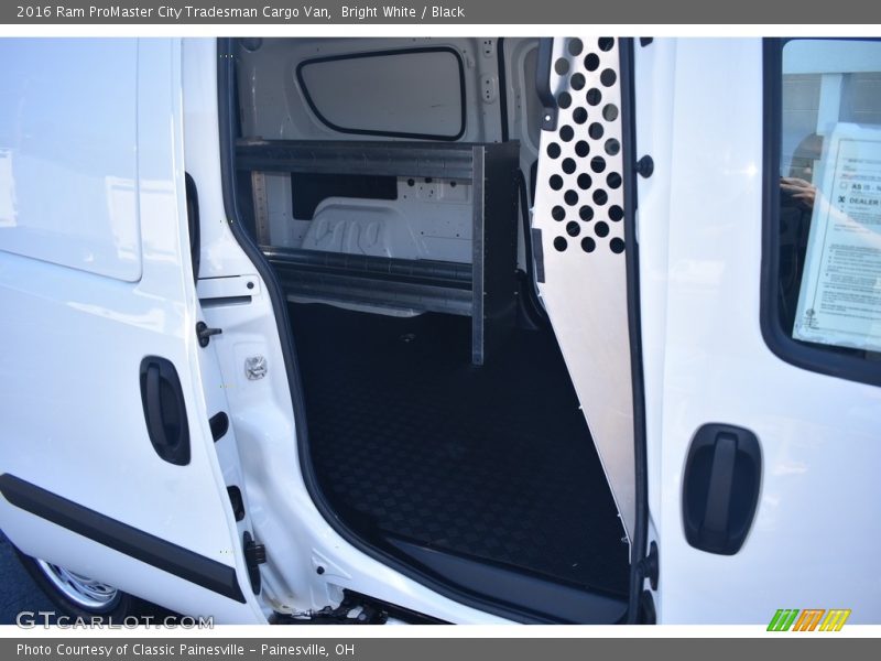 Bright White / Black 2016 Ram ProMaster City Tradesman Cargo Van