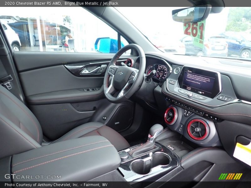 Bright Blue Metallic / Jet Black 2020 Chevrolet Blazer RS AWD