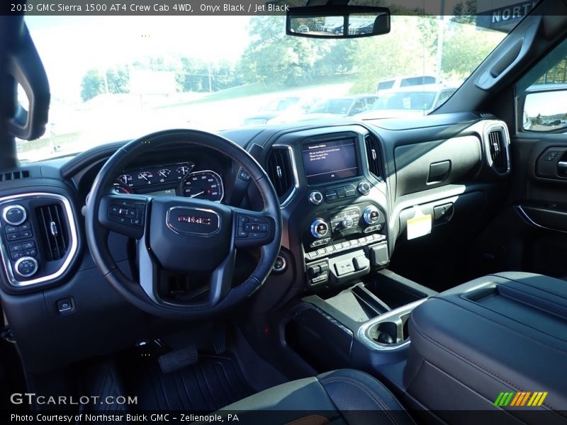 Onyx Black / Jet Black 2019 GMC Sierra 1500 AT4 Crew Cab 4WD