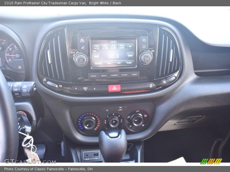 Bright White / Black 2016 Ram ProMaster City Tradesman Cargo Van