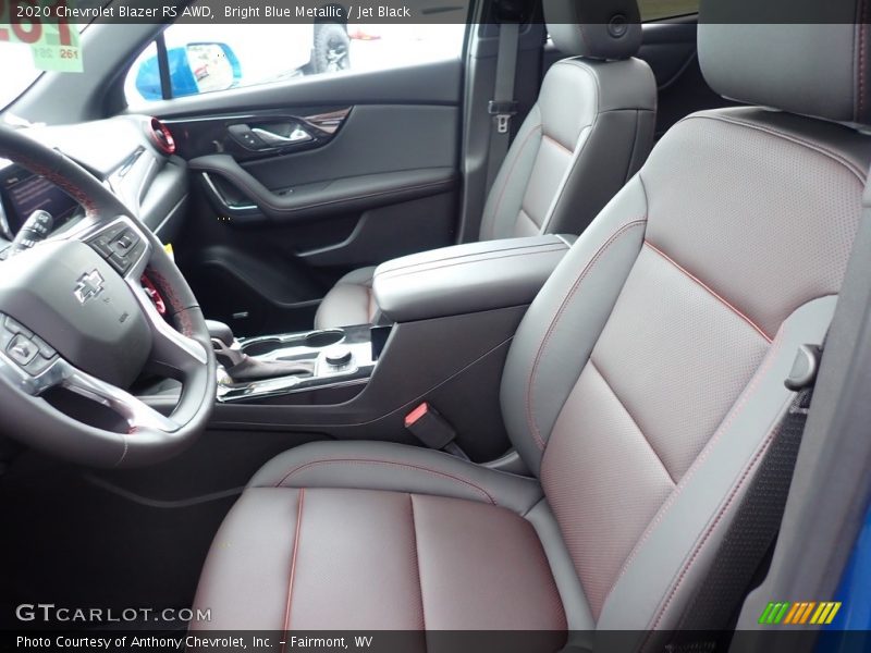 Bright Blue Metallic / Jet Black 2020 Chevrolet Blazer RS AWD
