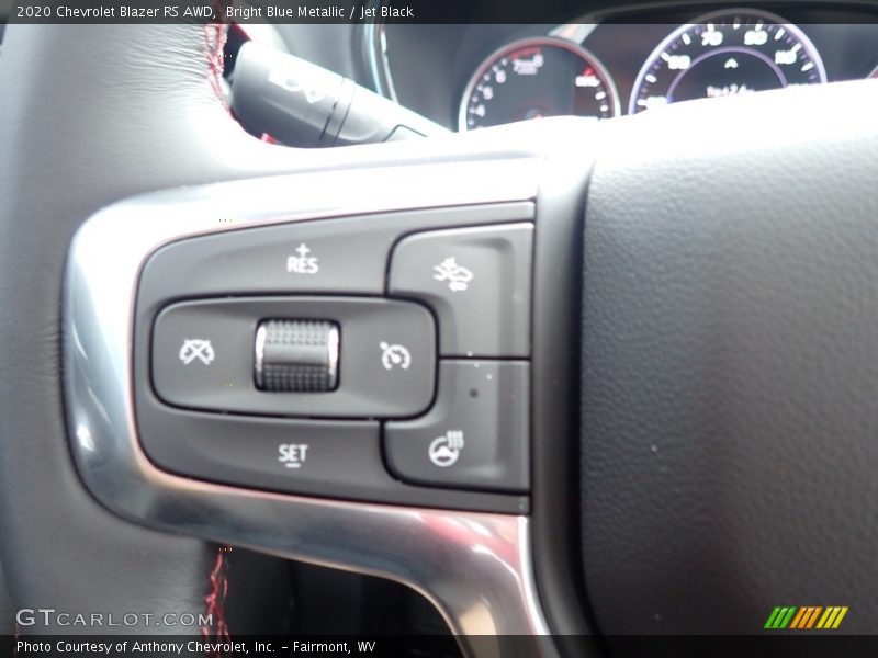 Bright Blue Metallic / Jet Black 2020 Chevrolet Blazer RS AWD