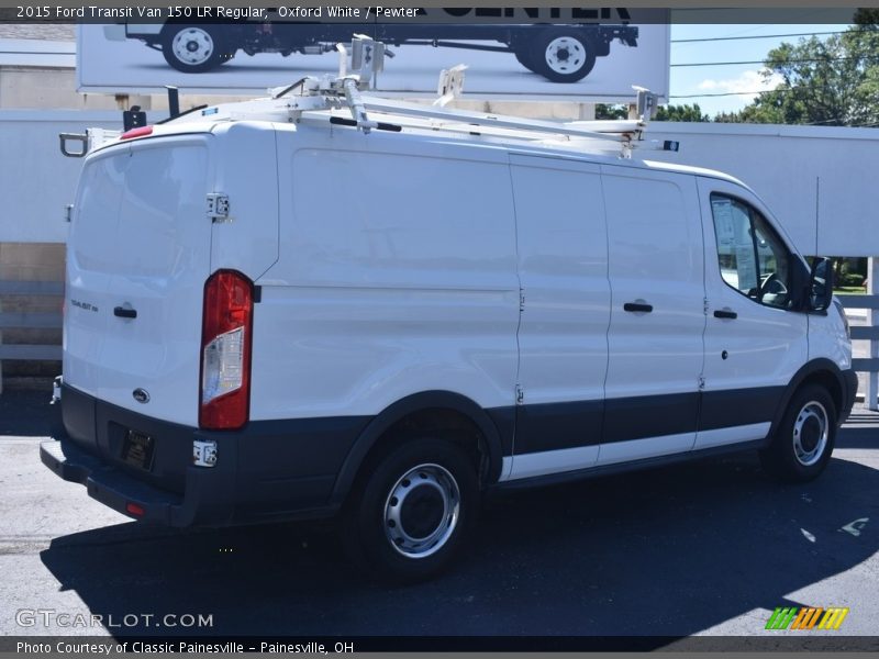 Oxford White / Pewter 2015 Ford Transit Van 150 LR Regular