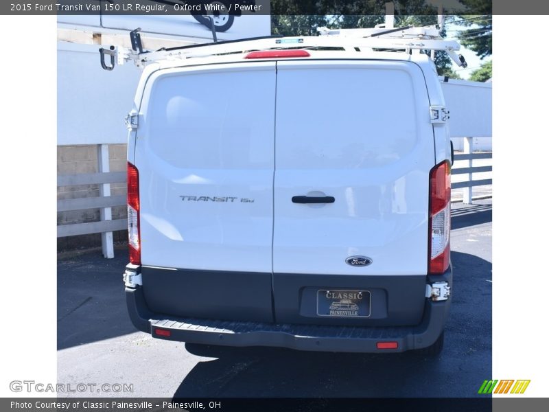 Oxford White / Pewter 2015 Ford Transit Van 150 LR Regular